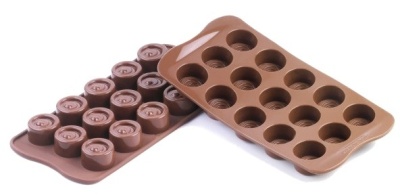 картинка Форма силиконовая для конфет Silikomart - "Вертиго" (SCG 04) от магазина Crumble-shop.ru