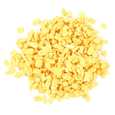 картинка Сублимированный ананас, кусочки 5 мм, 1 кг от магазина Crumble-shop.ru