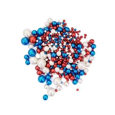 картинка Драже рисовое в глазури - "Блеск Микс №4", 50 гр от магазина Crumble-shop.ru