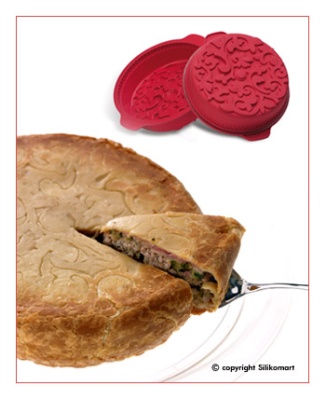 картинка Форма для выпечки UniFlex - "Кекс с узором" (SFT 307) от магазина Crumble-shop.ru