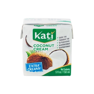 картинка Кокосовые сливки "Kati" , 150 мл, Tetra Pak (растительные жиры 24%) от магазина Crumble-shop.ru