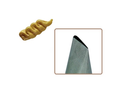 Наконечник - "Роза", 3*17мм. (BX 1303/p) от магазина Crumble-shop.ru картинка Наконечник - "Роза", 3*17мм. (BX 1303/p) от магазина Crumble-shop.ru