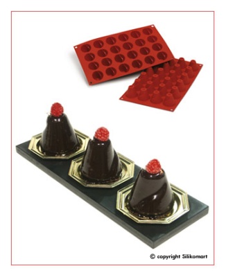картинка Форма для выпечки SiliconFlex - "Вулкан малый" (SF 095) от магазина Crumble-shop.ru