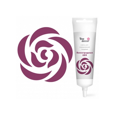 картинка Краситель пищевой "Топ-Декор" жидкий - Виноградный (100 гр) от магазина Crumble-shop.ru