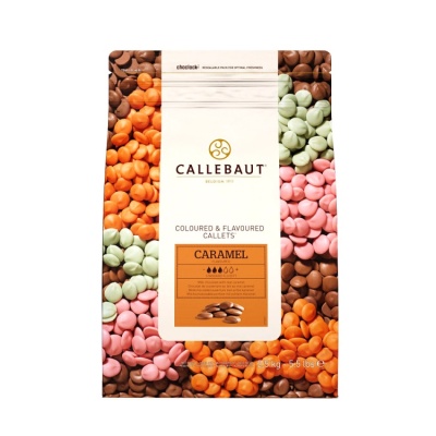картинка Шоколад Callebaut - Молочный, со вкусом карамели (2,5 кг) (CHF-N3438CARRT-U70) от магазина Crumble-shop.ru