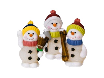 картинка Сахарная фигурка - "Снеговик" (14356/p) от магазина Crumble-shop.ru