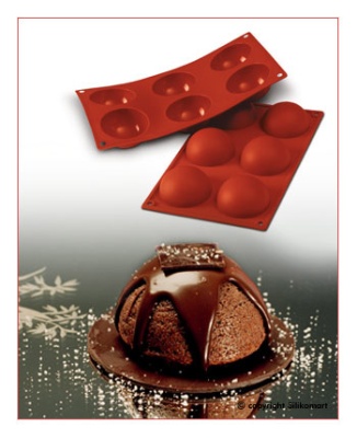 картинка Форма для выпечки SiliconFlex - "Полушар" (SF 002) от магазина Crumble-shop.ru