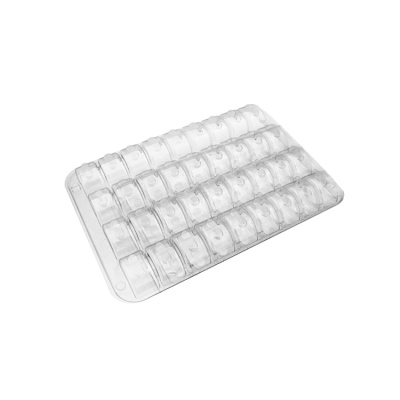 картинка Контейнер для макарунс прозрачный, 36 ячеек от магазина Crumble-shop.ru