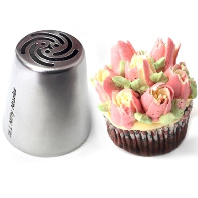 Наконечник - №16 "Бутон розы пять лепестков" от магазина Crumble-shop.ru картинка Наконечник - №16 "Бутон розы пять лепестков" от магазина Crumble-shop.ru