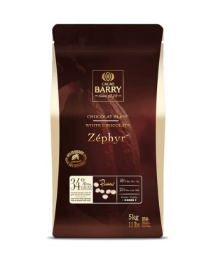 картинка Шоколад Cacao Barry "Zephyr" - белый шоколад, (уп 5 кг) от магазина Crumble-shop.ru