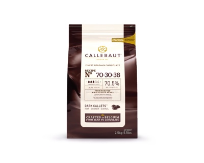 картинка Шоколад Callebaut - Темный горький, 70.5% (250 гр) от магазина Crumble-shop.ru