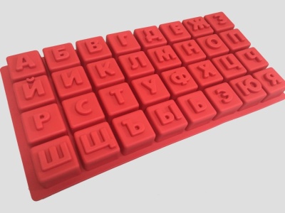 Форма силиконовая - "Русский алфавит"  от магазина Crumble-shop.ru картинка Форма силиконовая - "Русский алфавит"  от магазина Crumble-shop.ru