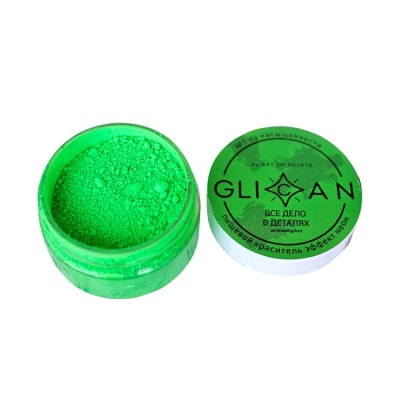 картинка Краситель "GLICAN" неоновый - Все дело в деталях (10 гр)  от магазина Crumble-shop.ru