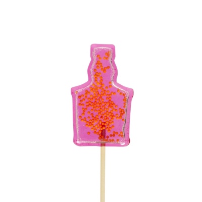 картинка Карамель леденцовая (изомальт) Sweet Ness - Погремушка бутылка (35 гр) от магазина Crumble-shop.ru