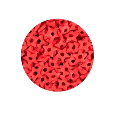 картинка Посыпки - "Звезды красные большие" 75 гр от магазина Crumble-shop.ru