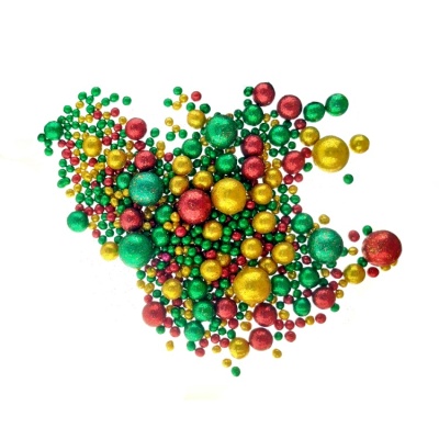 картинка Драже рисовое в глазури - "Блеск Микс №3", 50 гр от магазина Crumble-shop.ru