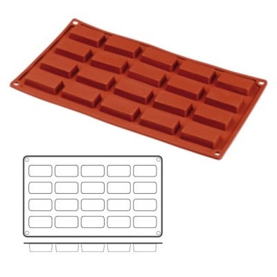 картинка Форма для выпечки HappyFlex - "Финансист" (HF 03140) от магазина Crumble-shop.ru