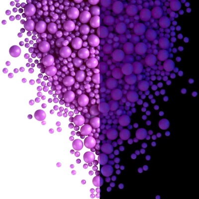 картинка Драже рисовое в глазури - "Неон фиолетовый", 50 гр от магазина Crumble-shop.ru