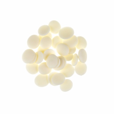 картинка Глазурь шоколадная в дисках - Белая, (500 гр) "Master Martini" от магазина Crumble-shop.ru