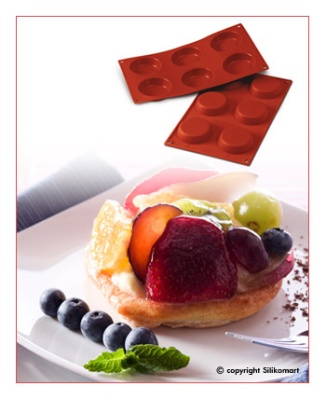 картинка Форма для выпечки SiliconFlex - "Диски для торта" (SF 046) от магазина Crumble-shop.ru