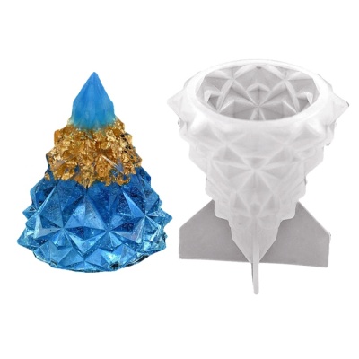 картинка Молд силиконовый 3D - "Елочка хрустальная" от магазина Crumble-shop.ru