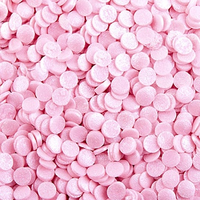 картинка Посыпки - "Конфетти розовое перламутровое" 75 гр от магазина Crumble-shop.ru