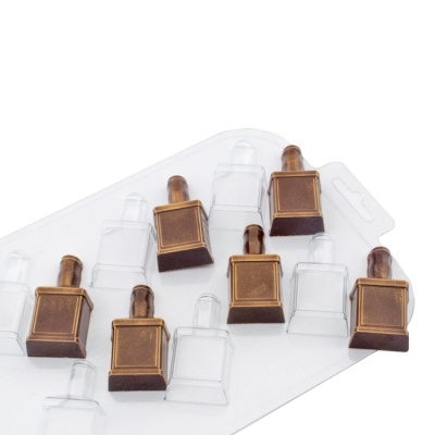 картинка Форма пластиковая для отливки шоколада - "Мини Джек" от магазина Crumble-shop.ru