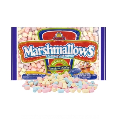 картинка Маршмеллоу Guandy - мини цветной фруктовый 200 гр от магазина Crumble-shop.ru