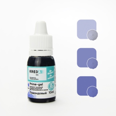 картинка Краситель "Kreda Prime-gel 08" гелевый - Лавандовый (10 гр) от магазина Crumble-shop.ru