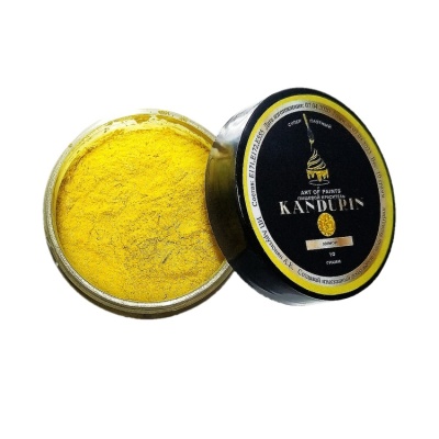 картинка Блеск для декора - "Лимон" (плотный) 10 гр от магазина Crumble-shop.ru