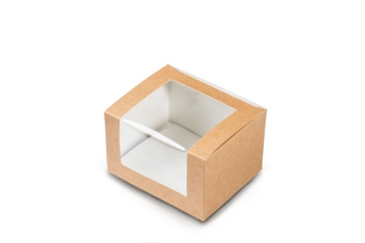 картинка Коробка OSQ Square cut pastry window box, 25 шт от магазина Crumble-shop.ru