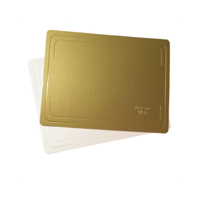 картинка Подложка усиленная золото/жемчуг (3,2 мм) 400*600 мм, 1 шт от магазина Crumble-shop.ru