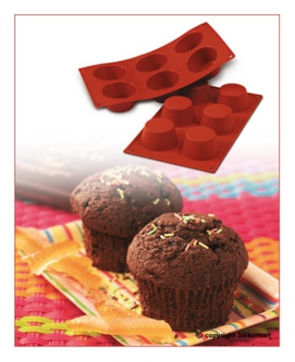 картинка Форма для выпечки SiliconFlex - "Маффин средний" (SF 023) от магазина Crumble-shop.ru