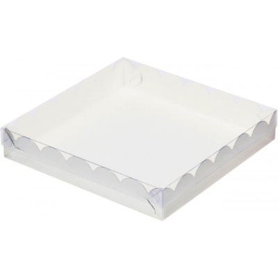 картинка Коробка для пряников с крышкой 25*25*3 см (1 шт) от магазина Crumble-shop.ru