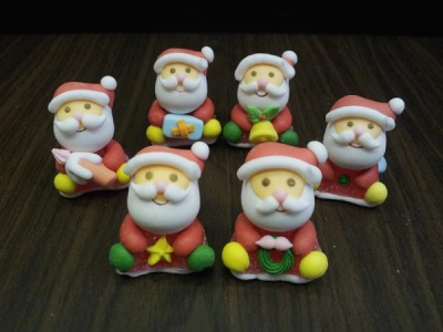 картинка Сахарная фигурка - "Дед Мороз" (14332/p) от магазина Crumble-shop.ru