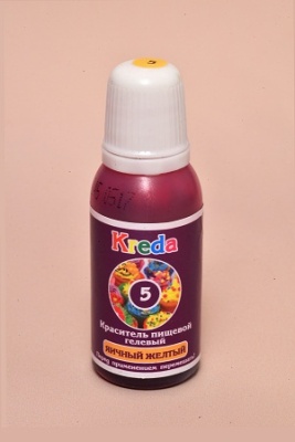 картинка Краситель "Kreda" гелевый - Яичный желтый (25 гр) от магазина Crumble-shop.ru