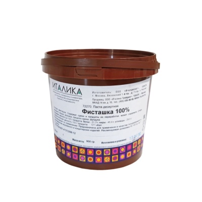 картинка Паста фисташковая 100%", 900 гр. от магазина Crumble-shop.ru