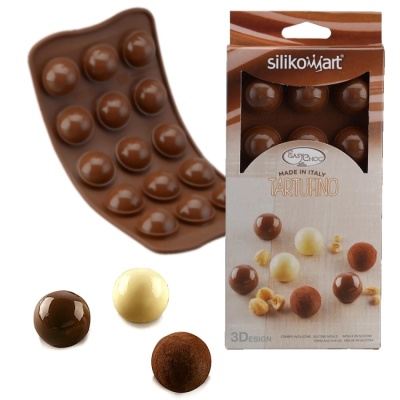 картинка Форма силиконовая для конфет Silikomart - "Тартюфино" (SCG 50) от магазина Crumble-shop.ru