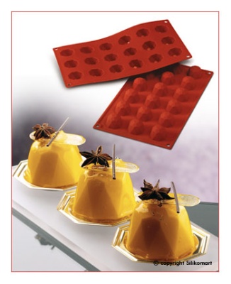 картинка Форма для выпечки SiliconFlex - "Бриллиант малый" (SF 048) от магазина Crumble-shop.ru