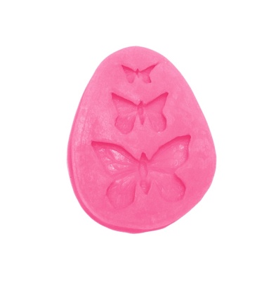 картинка Молд силиконовый - "Бабочки" (7,5х6х1 см) от магазина Crumble-shop.ru
