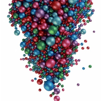 картинка Драже рисовое в глазури - "Блеск Микс 731", 50 гр от магазина Crumble-shop.ru