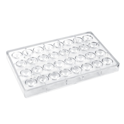 картинка Форма поликарбонатная - "Полусфера 2,7 см", 32 ячееки от магазина Crumble-shop.ru