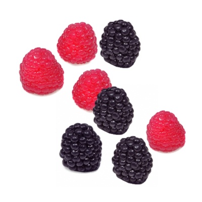картинка Мармеладные фигурки - "Ежевика/Малина", 13 шт от магазина Crumble-shop.ru