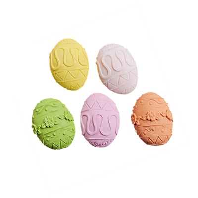 картинка Сахарные фигурки - "Пасхальные яйца Пастельные" 47/37 мм (60 шт) от магазина Crumble-shop.ru