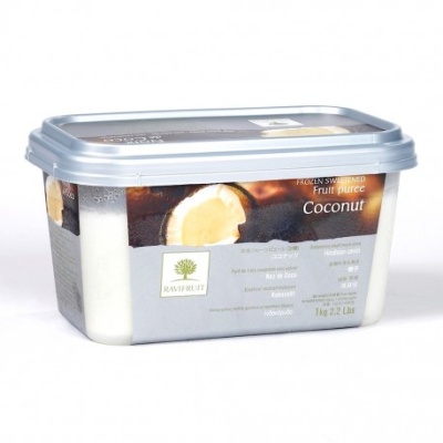картинка Пюре "Ravifruit" - кокос 10% сахара, 1 кг от магазина Crumble-shop.ru