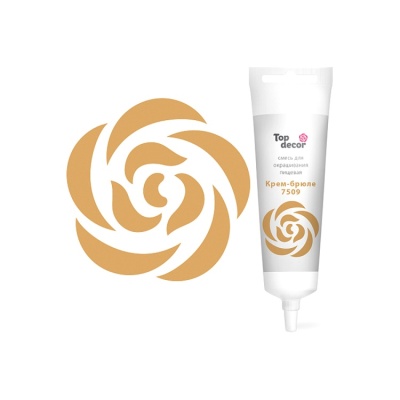 картинка Краситель пищевой "Топ-Декор" жидкий - Крем-брюле (100 гр) от магазина Crumble-shop.ru