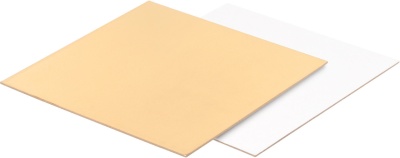 картинка Подложки усиленные золото/жемчуг (1,5 мм) 280*280 мм, 50 шт от магазина Crumble-shop.ru