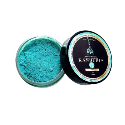картинка Блеск для декора - "Мята" (плотный), 10 гр от магазина Crumble-shop.ru