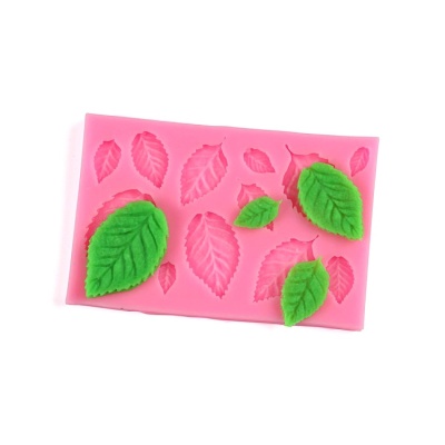 картинка Молд силиконовый - "Листики розы"  от магазина Crumble-shop.ru