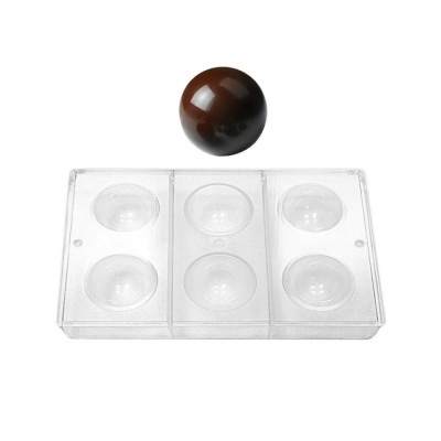 картинка Форма поликарбонатная Martellato - "Полусфера 6 см" (MA 5005) от магазина Crumble-shop.ru